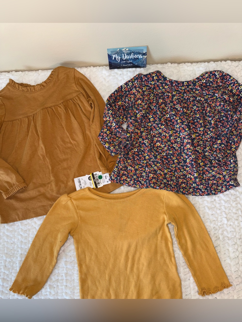 3 12m long sleeve shirts